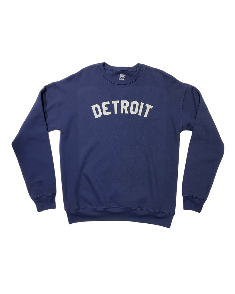 Basic Detroit Navy Crewneck sweatshirt