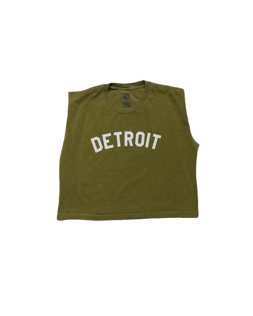 Detroit Women's Heavyweight Muscle T-Shirts - Ink Detroit