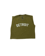 Detroit Women's Heavyweight Muscle T-Shirts - Ink Detroit