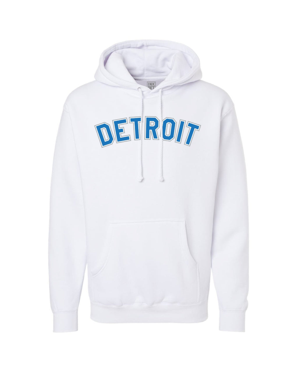 Ink Detroit - Classic Detroit Football Colorway Hoodie - Available in 4 Colors - Ink Detroit
