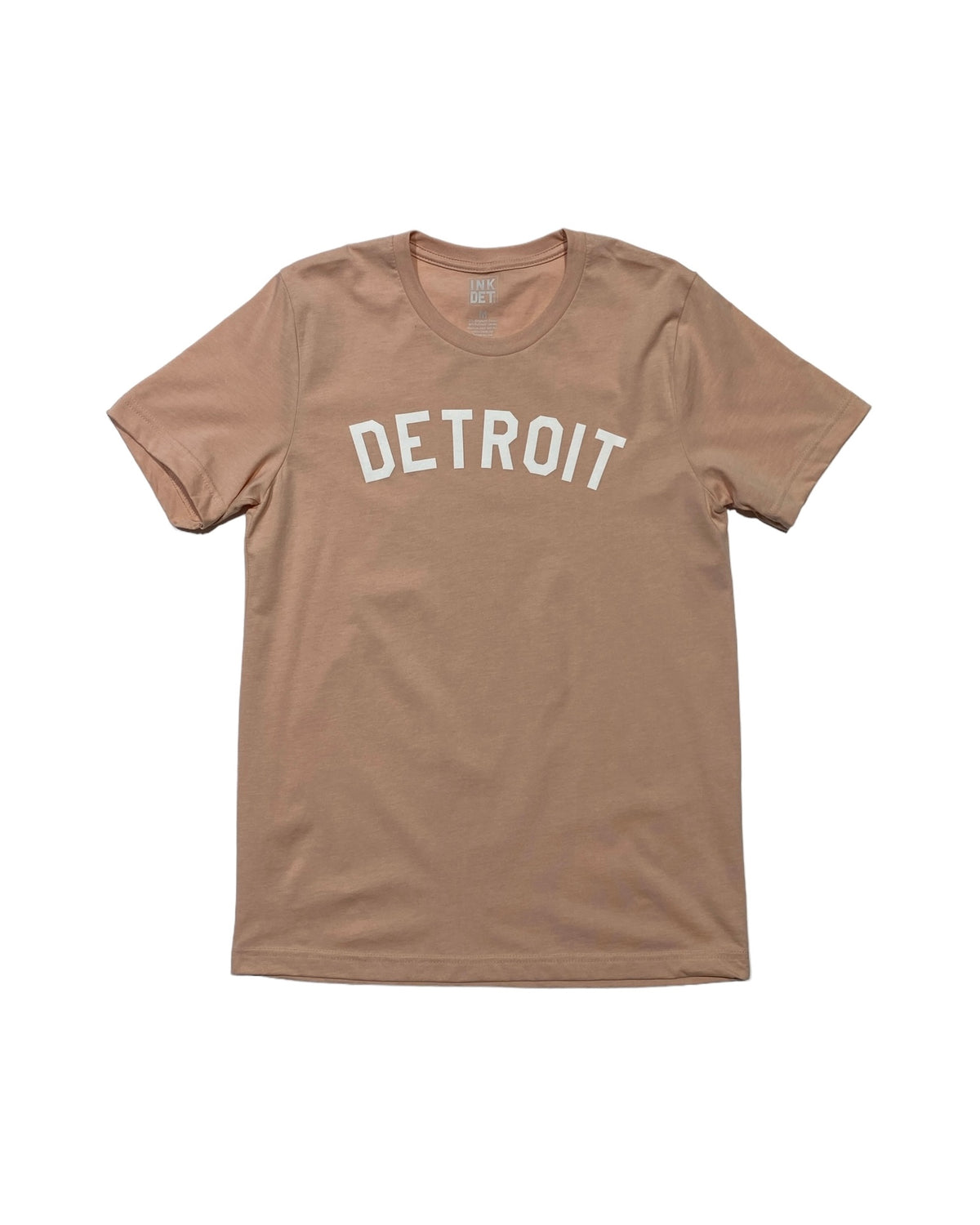 Ink Detroit Classic T-Shirt - Peach - Ink Detroit