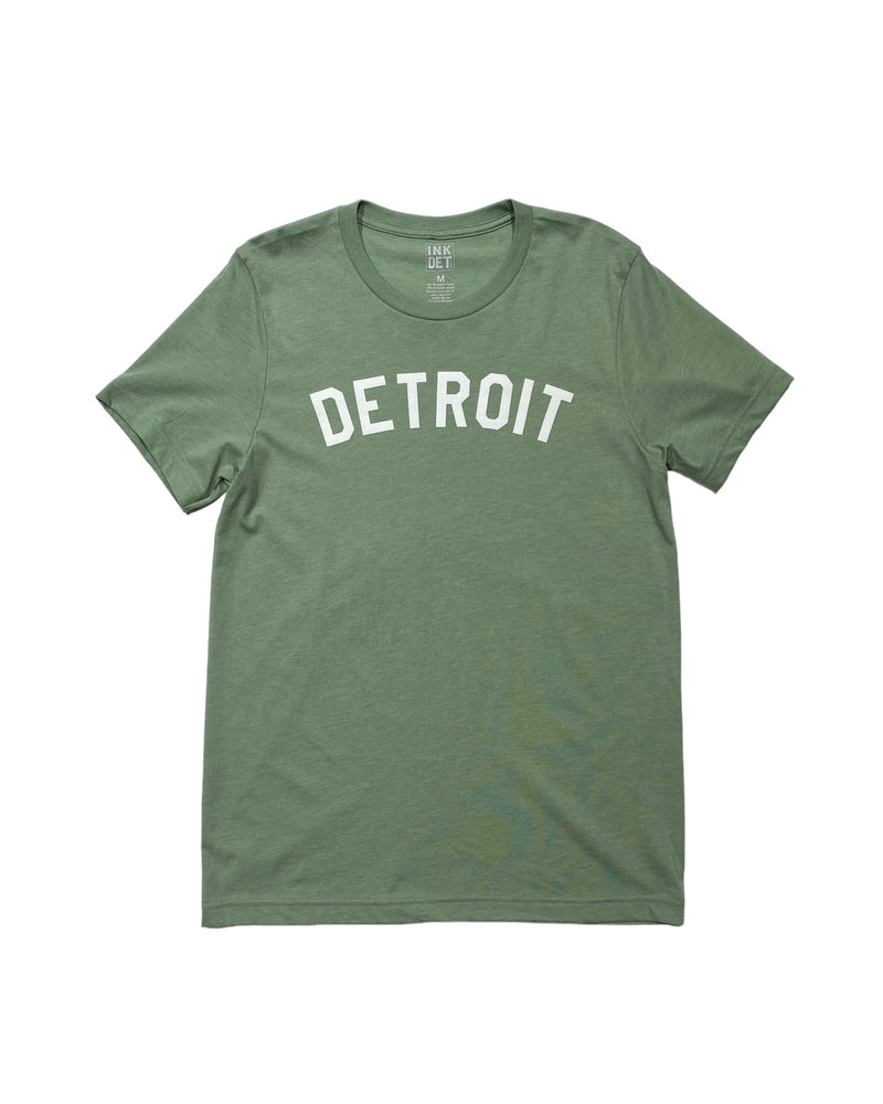 Basic Detroit T-Shirt  Heather Sage