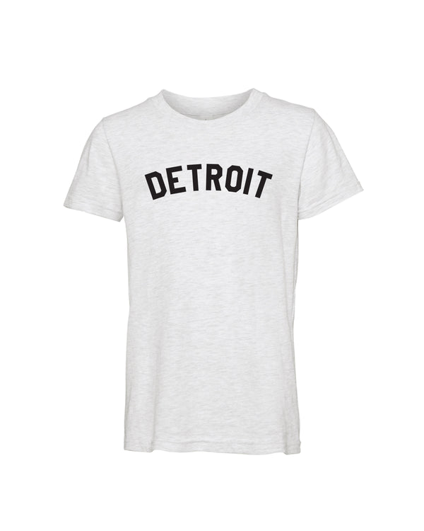 Ink Detroit Youth T-Shirt - Ash