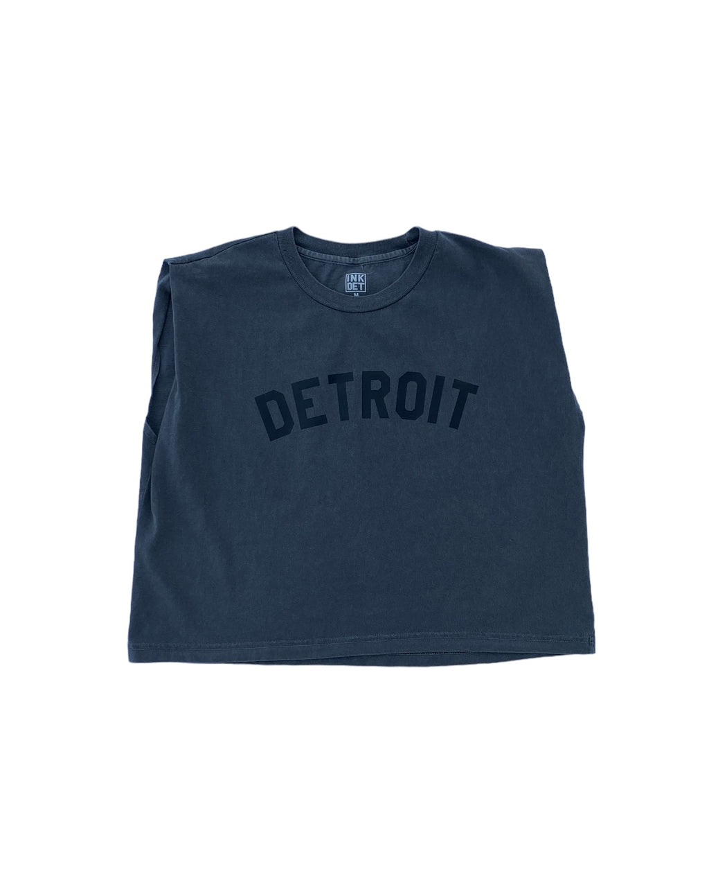 Detroit Women's Heavyweight Muscle T-Shirts - Ink Detroit