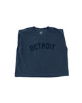 Detroit Women's Heavyweight Muscle T-Shirts - Ink Detroit