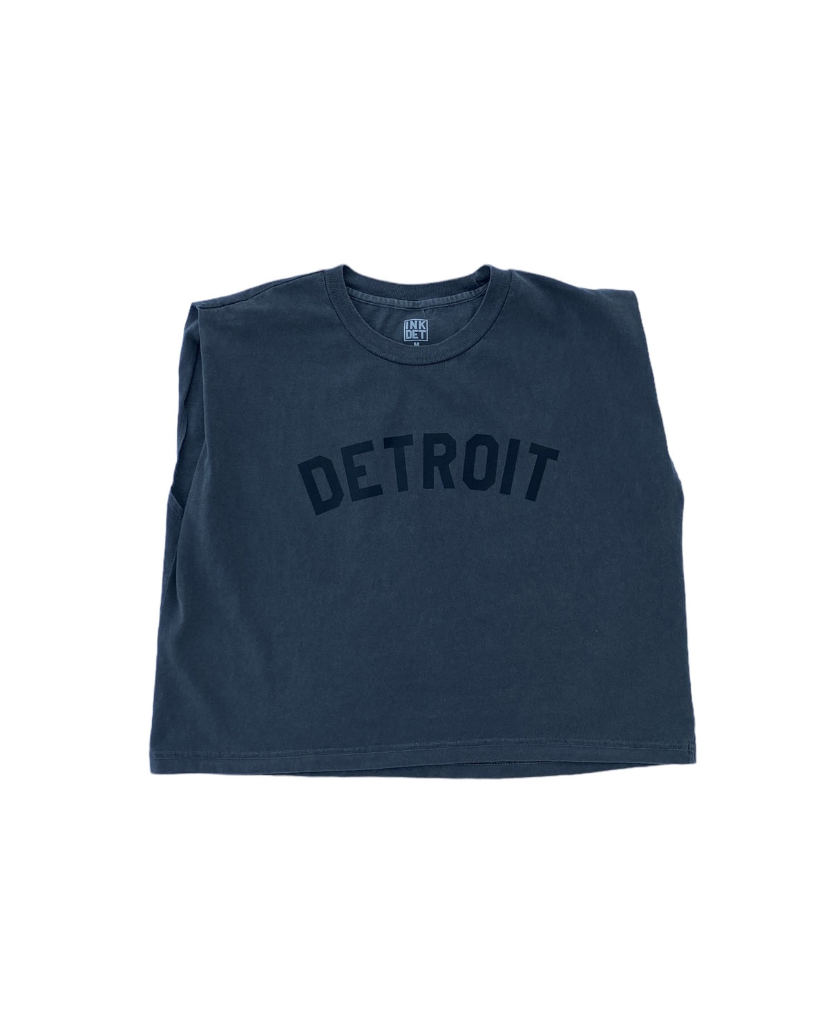 Detroit Women's Heavyweight Muscle T-Shirts - Ink Detroit