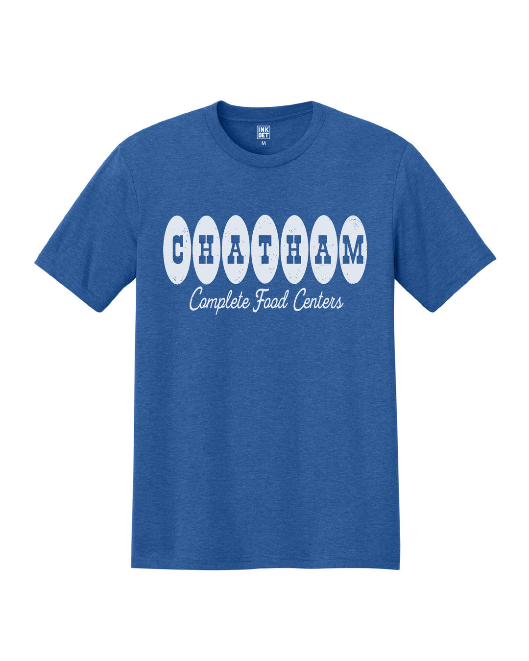 Vintage Chatham Food Center T-Shirt - Royal Frost