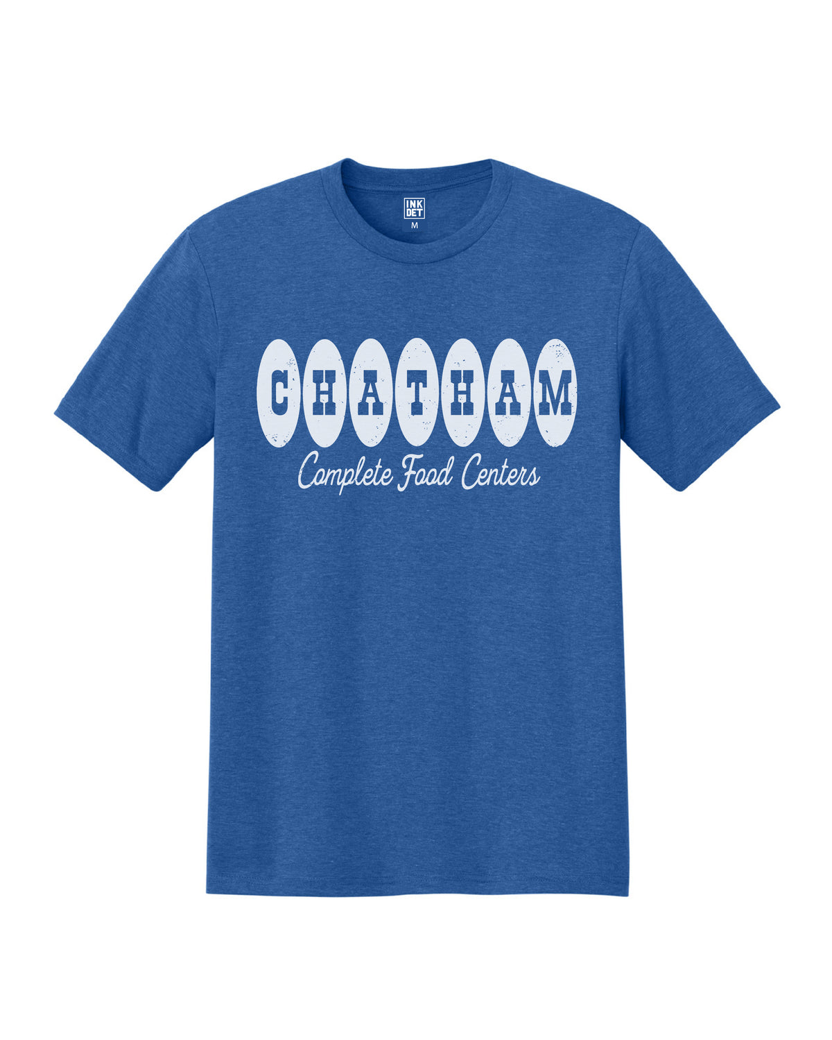 Vintage Chatham Food Center T-Shirt - Royal Frost - Ink Detroit