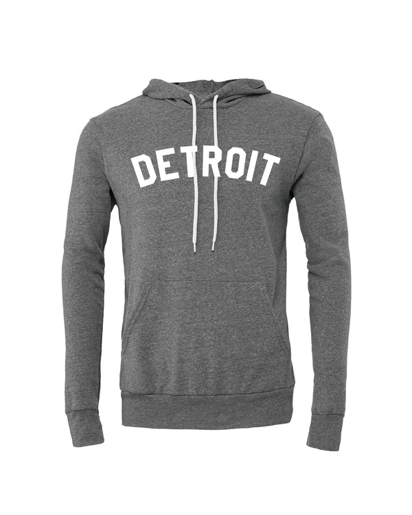 Ink Detroit Pullover Hoodie - Heather Grey