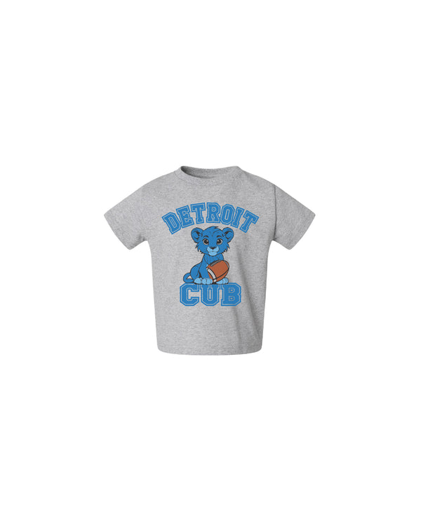 Ink Detroit - Cub Toddler T-Shirt - Heather Grey