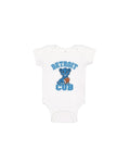 Ink Detroit - Detroit Cub Baby Onesie - White - Ink Detroit