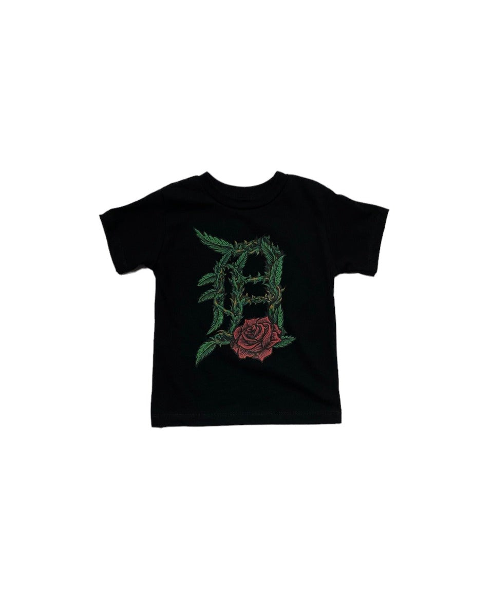 Old English Detroit D Rose Toddler T-Shirt