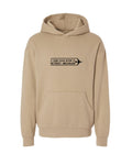 Ink Detroit - DTW Travel Hoodie - Sandstone - Ink Detroit