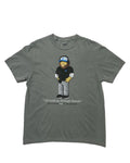 Ink Detroit - Dan Campbell Lion - Heavyweight T-Shirt - Pigment Dyed Grey - Ink Detroit