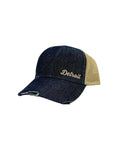 Ink Detroit Dark Denim and Mesh Back Hat - Ink Detroit