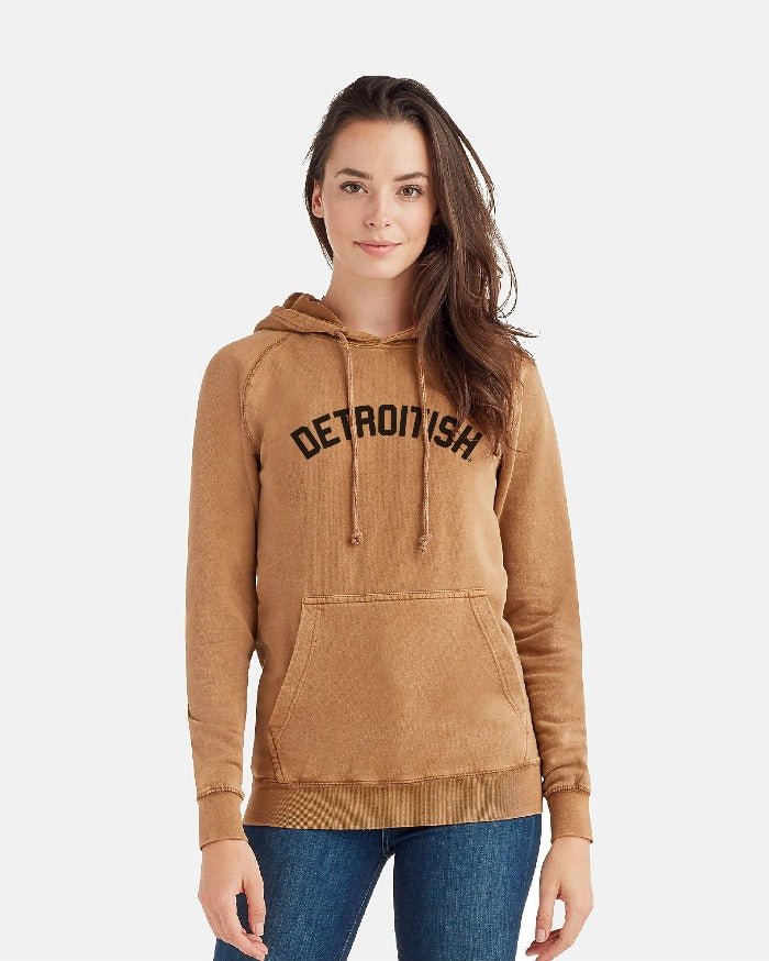 Ink Detroit Detroitish Mineral Wash Hoodie - Available in 2 Colors - Ink Detroit