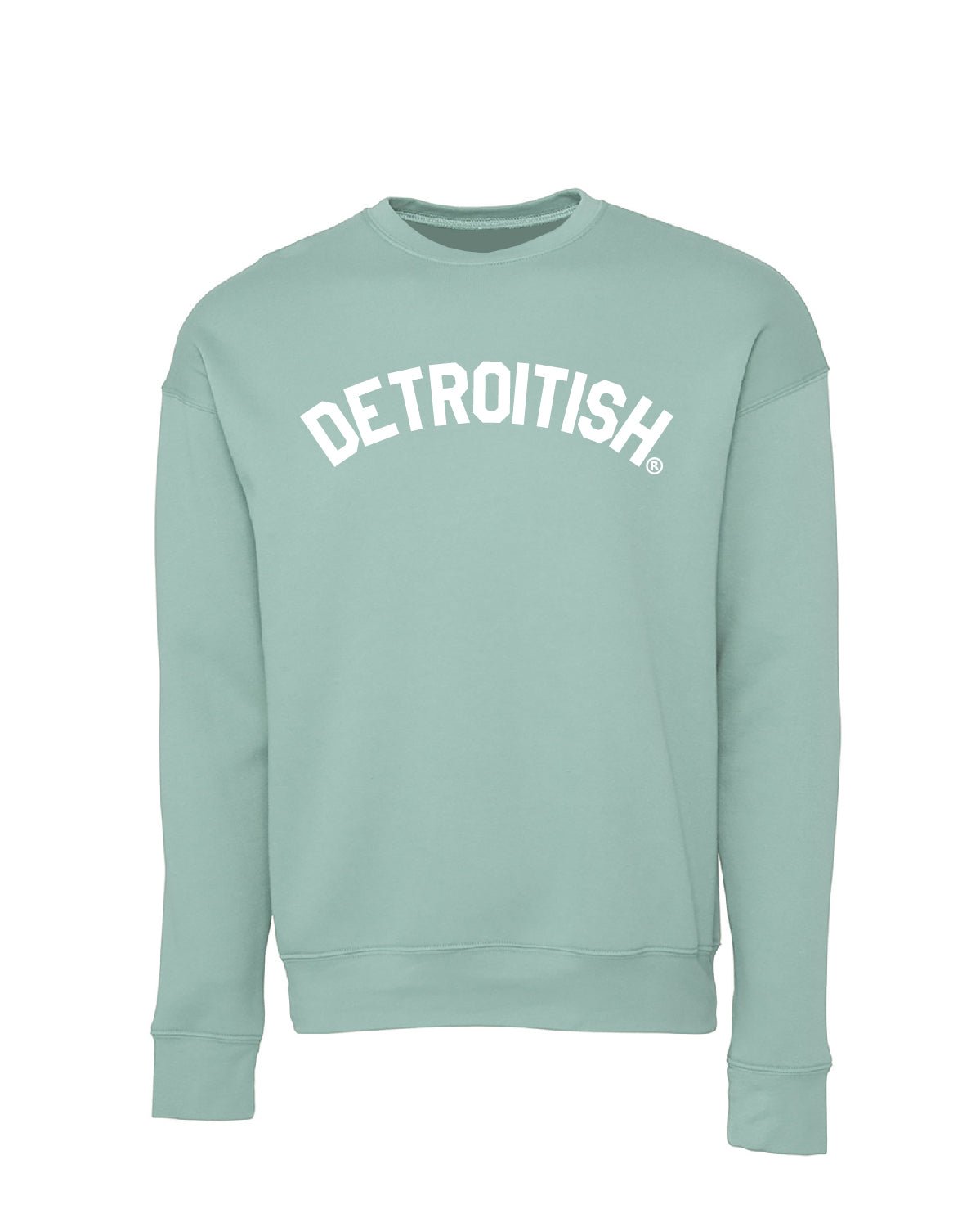 Ink Detroit Detroitish Crewneck Sweatshirt - Dusty Blue - Ink Detroit