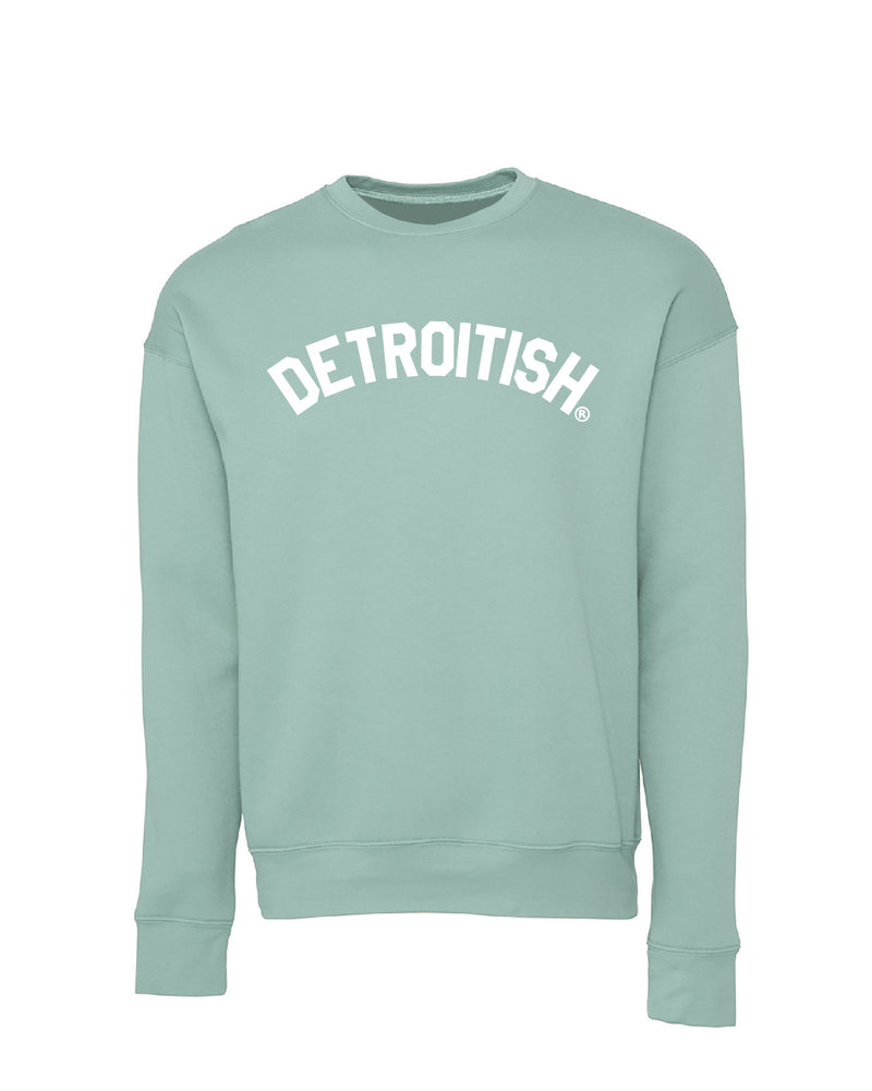 Ink Detroit Detroitish Crewneck Sweatshirt - Dusty Blue