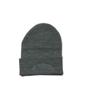 Ink Detroit - Detroitish Sustainable Knit Beanie - Heather Grey - Ink Detroit