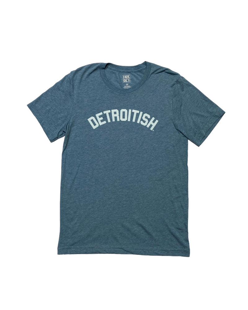 Ink Detroit Detroitish Tri Blend T-Shirt - Charcoal Black