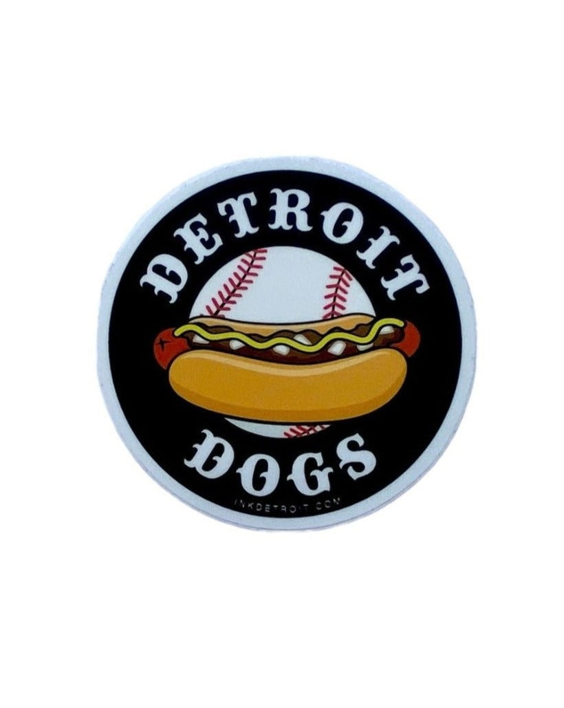 Detroit Dogs Sticker