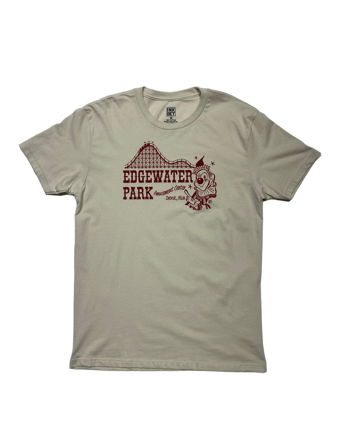 Ink Detroit - Vintage Edgewater Park T-Shirt - Sand - Ink Detroit