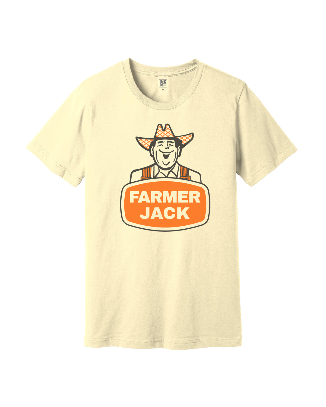 Vintage Farmer Jack T-Shirt - Natural - Ink Detroit