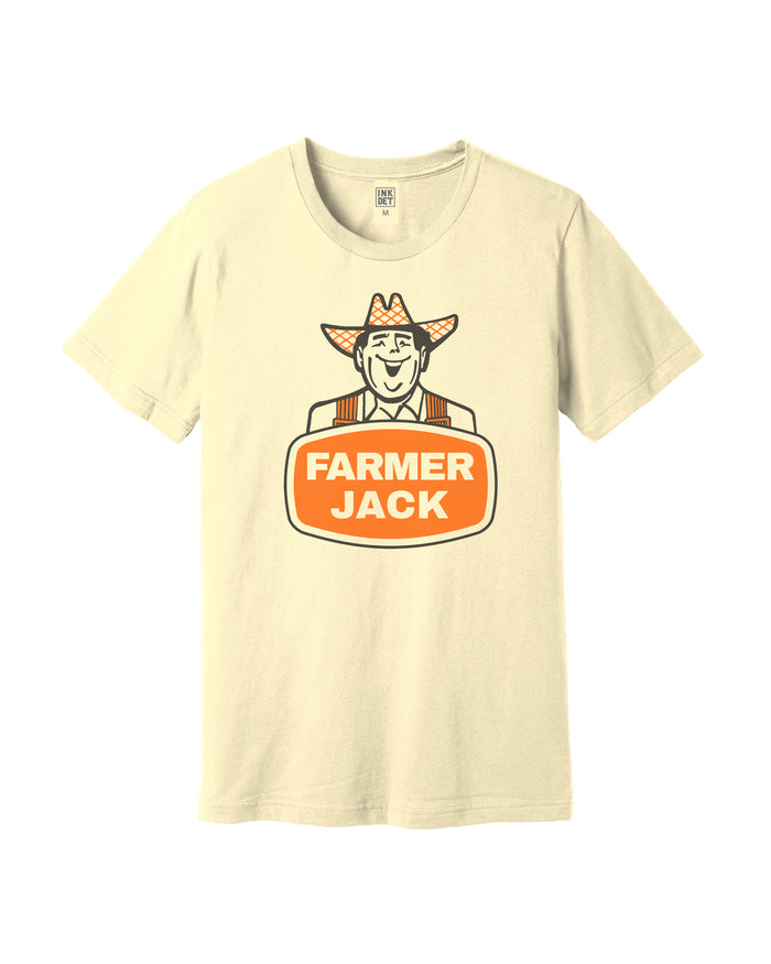 Vintage Farmer Jack T-Shirt - Natural