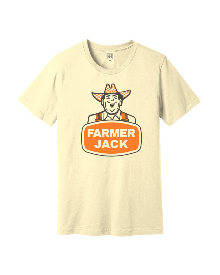 Vintage Farmer Jack T-Shirt - Natural - Ink Detroit