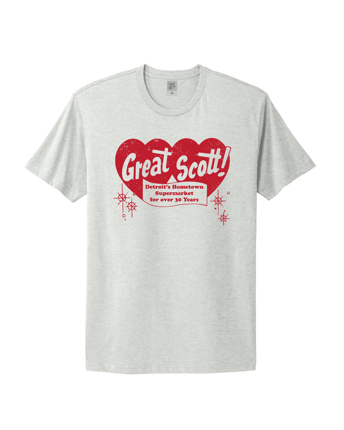 Vintage Great Scott! Supermarket T-Shirt - Oatmeal