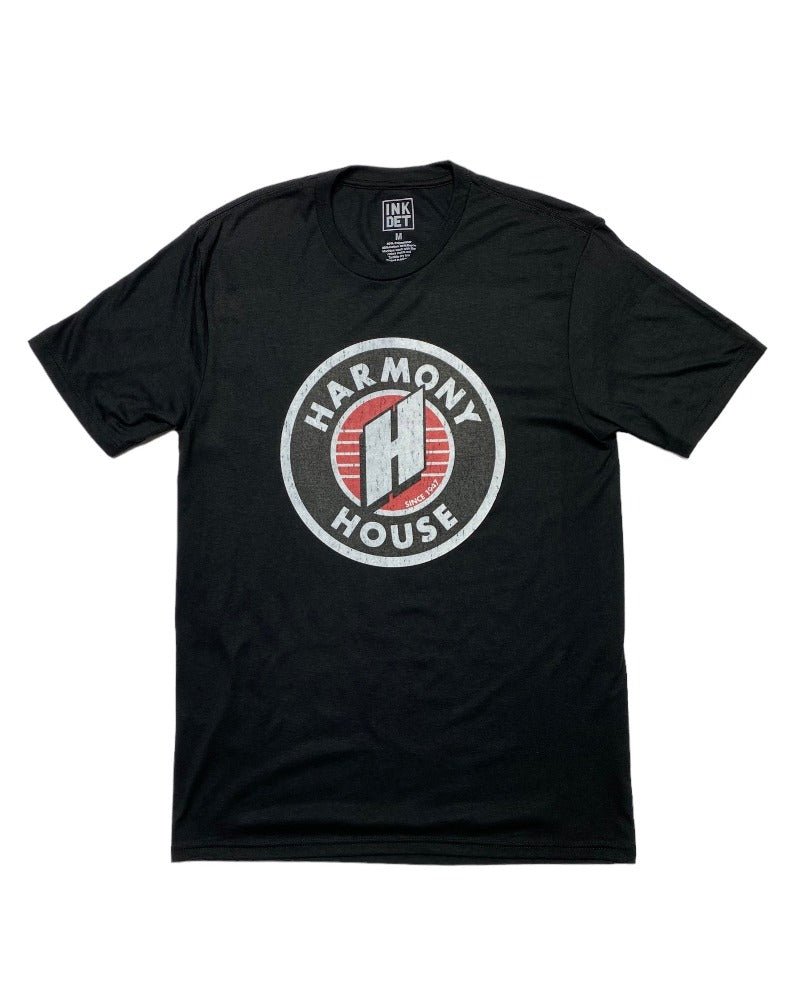 Ink Detroit Vintage Harmony House T-Shirt - Black Tri Blend - Ink Detroit
