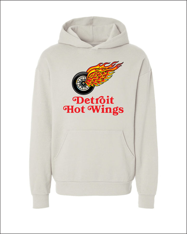 Ink Detroit -  Hot Wings Premium Hoodie - Available in 2 Colors