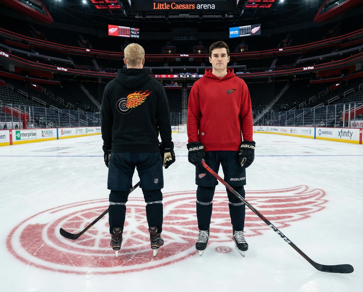 Ink Detroit - Hot Wings Premium Hoodie- Available in 2 Colors