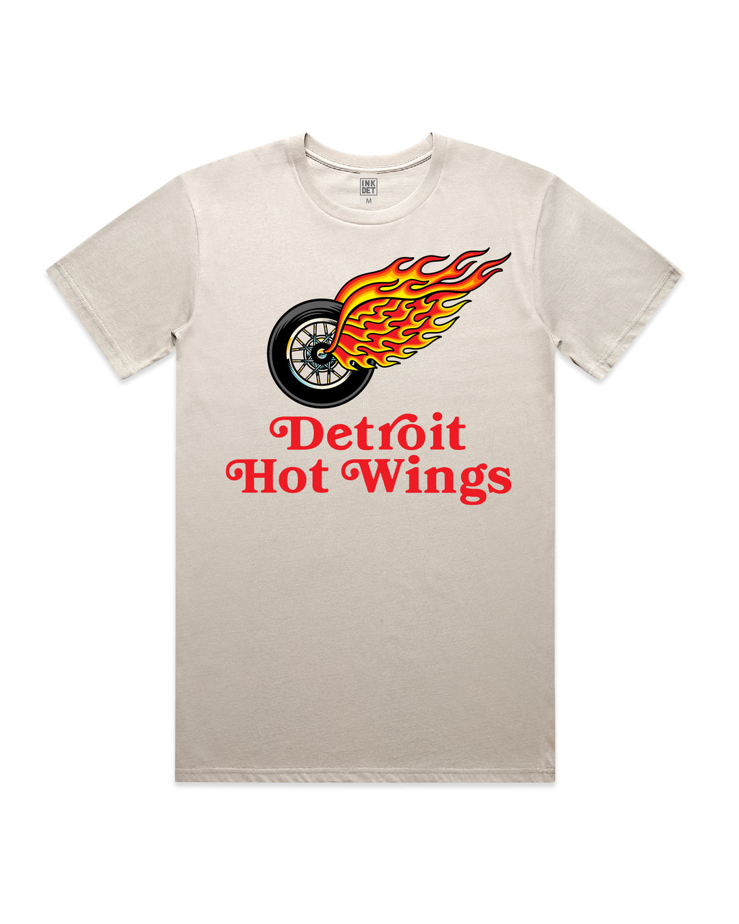 Ink Detroit - Hot Wings T-Shirt - Available in 2 Colors