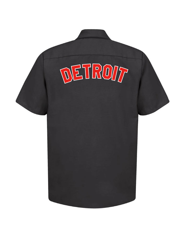 Detroit Hot Wings Work Shirt - Ink Detroit