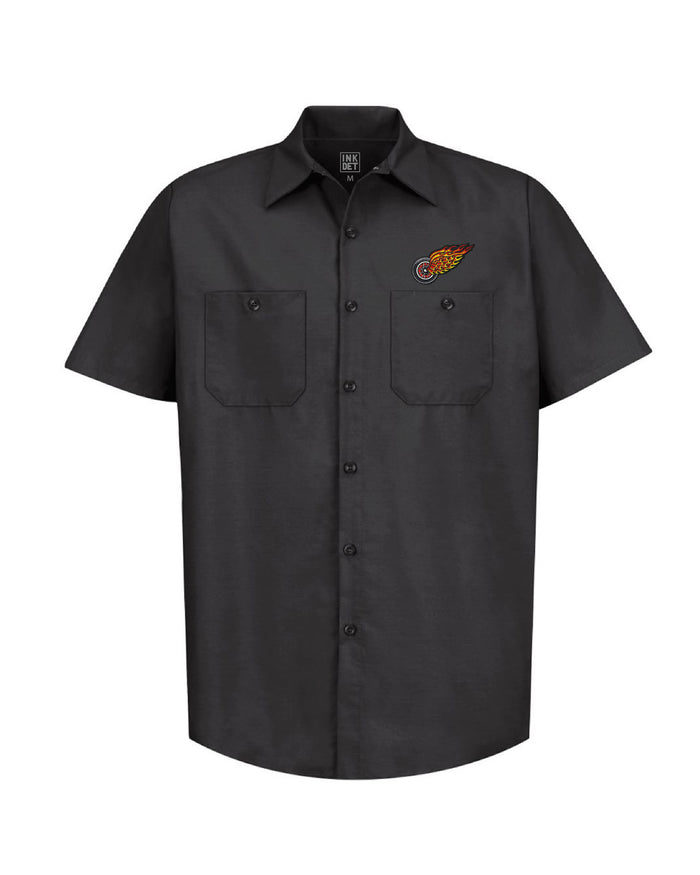 Detroit Hot Wings Work Shirt