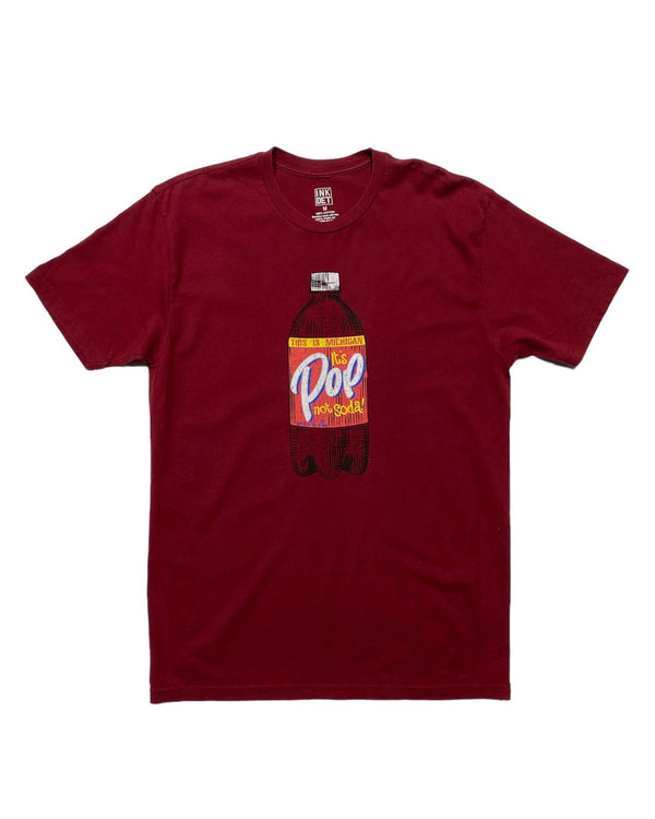 Vintage Soft wash T-Shirt inspired by Detroit's beloved brand of Pop