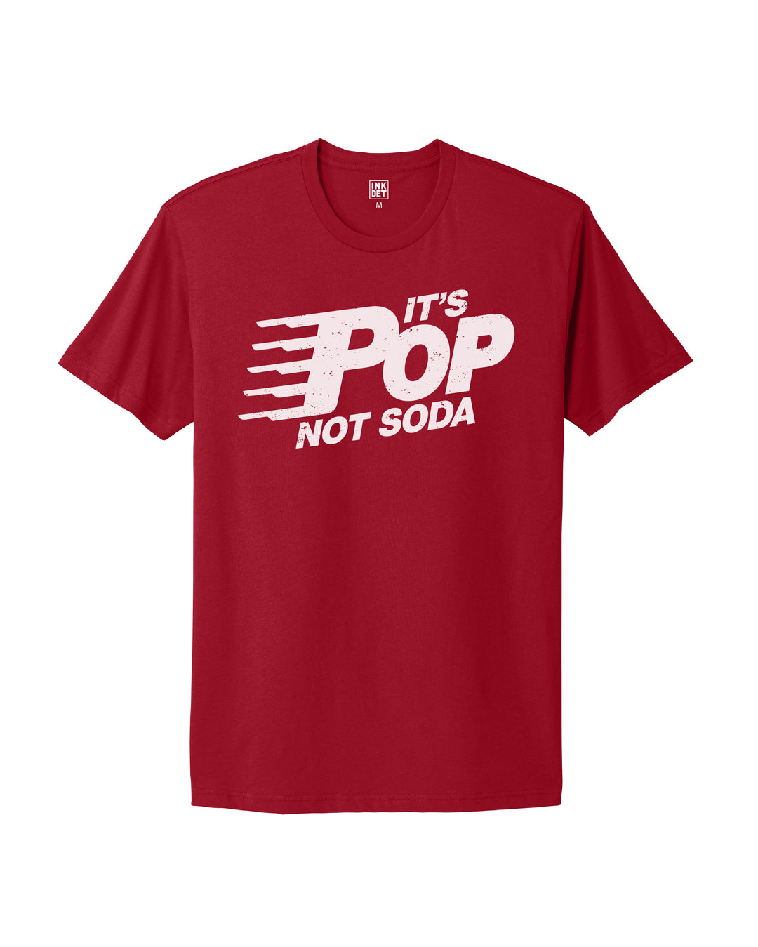 It's Pop not Soda T-Shirt by Ink Detroit
