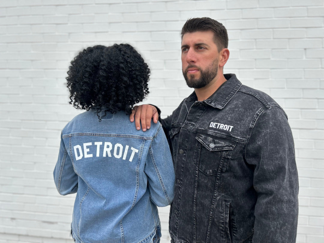 Ink Detroit Jean Jacket - Light Denim