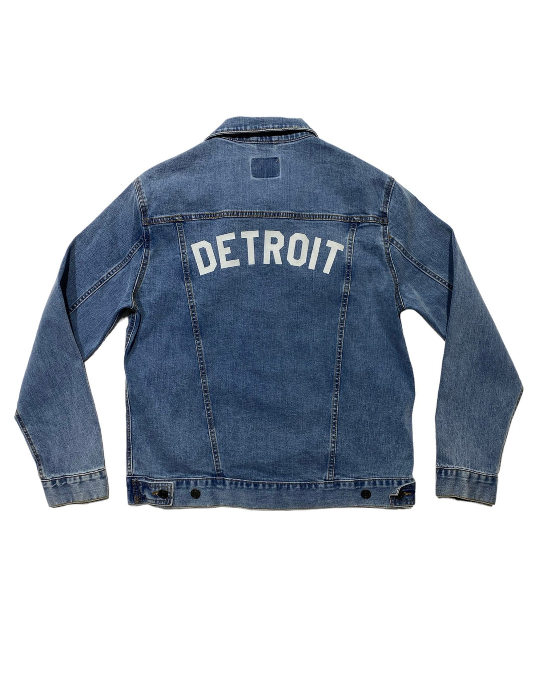 Detroit Jean Jacket back print
