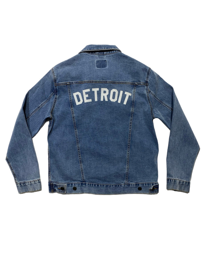 Detroit Jean Jacket back print