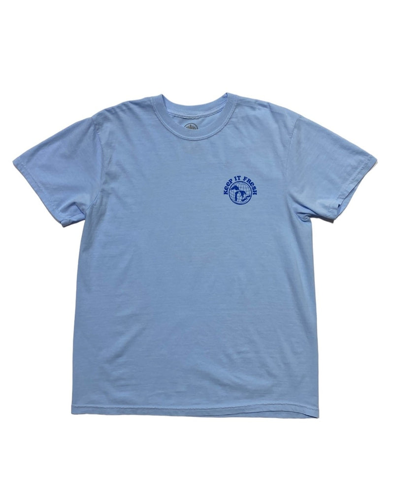 Keep it Fresh T-Shirt Great Lakes Blue