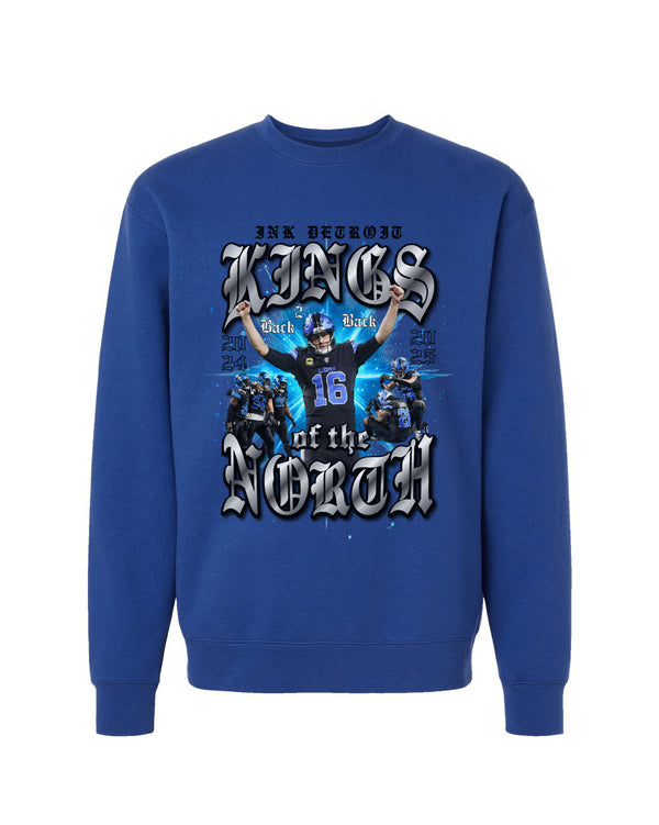 Detroit Lions Kings of the North Crewneck sweatshirt