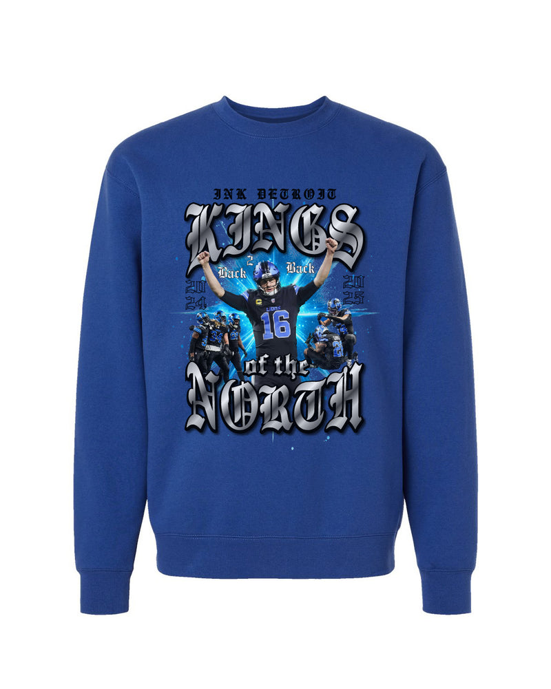 Detroit Lions Kings of the North Crewneck sweatshirt