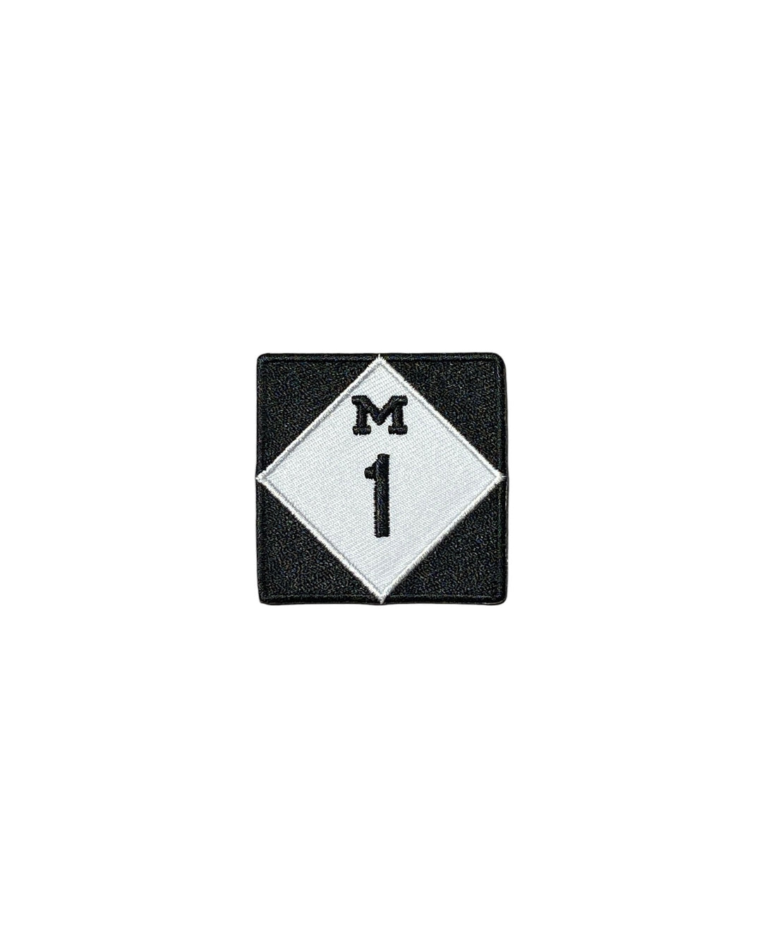 Michigan Highway 1 or M-1 embroidered Patch