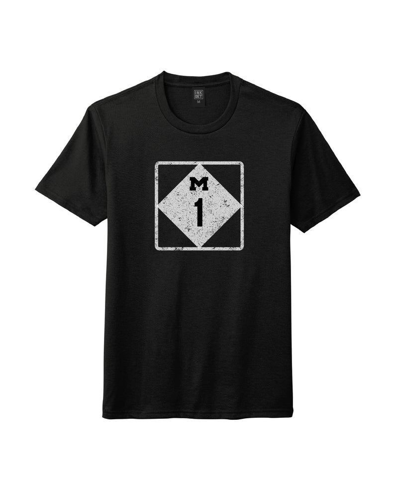 Ink Detroit M1 T-Shirt - Charcoal Black