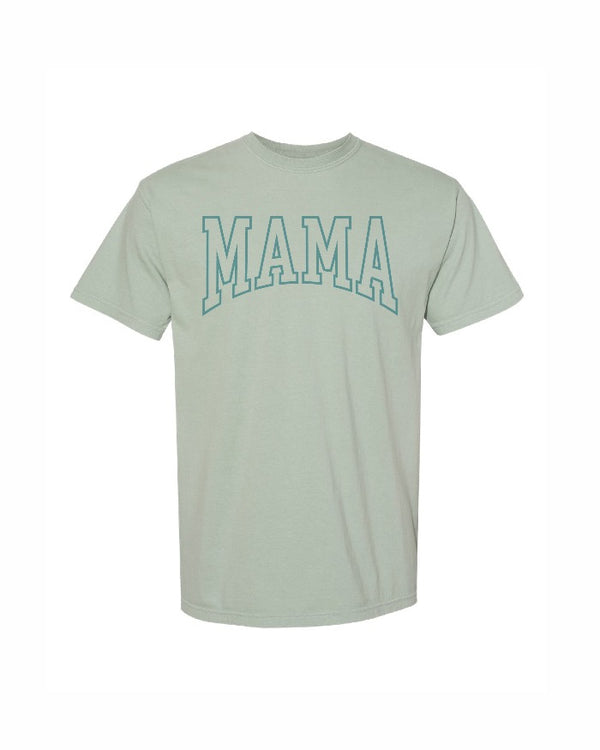 Ink Detroit - Varsity MAMA T-Shirt - Bay