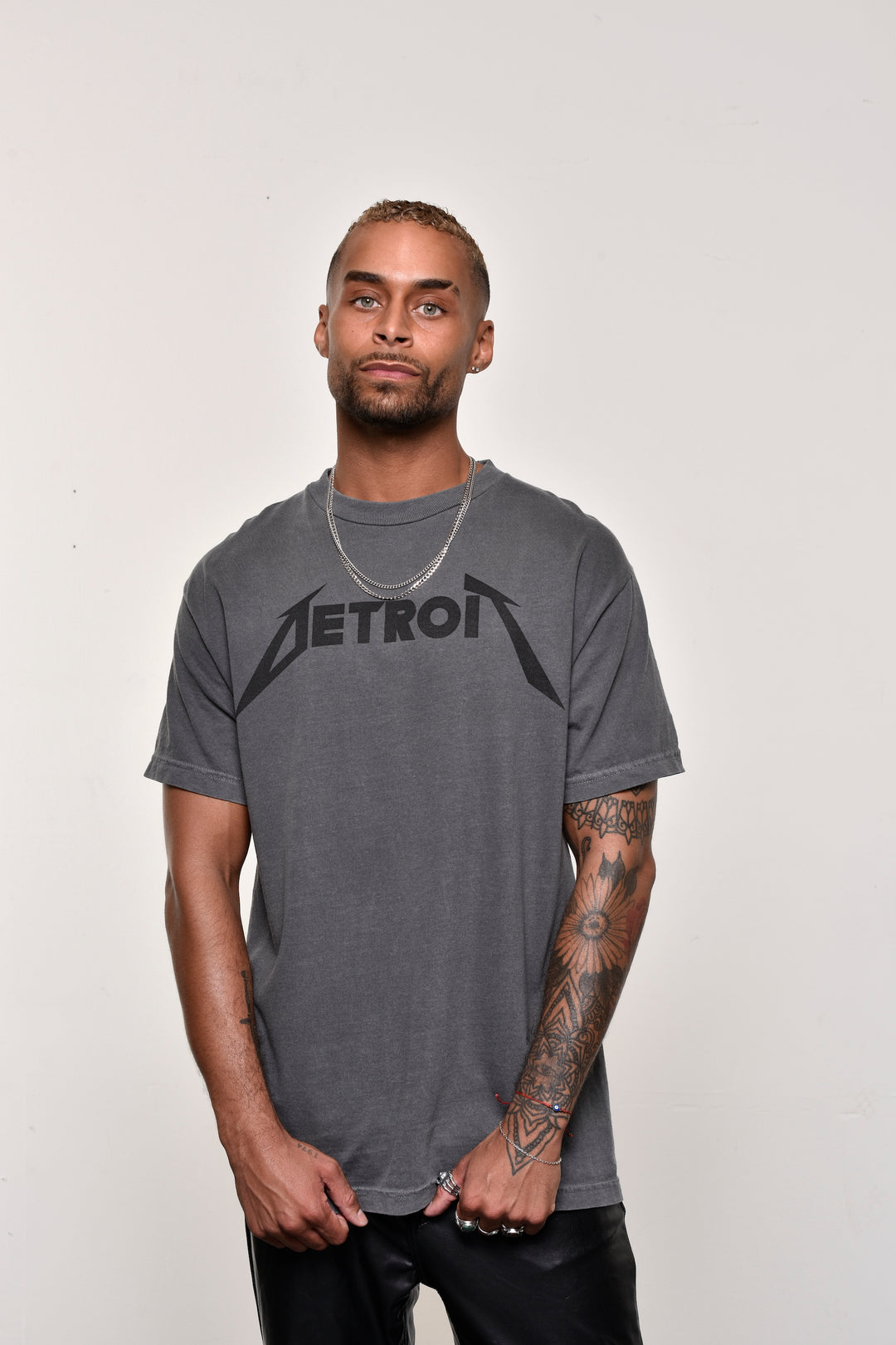 Ink Detroit - Metal T-Shirt - Pepper