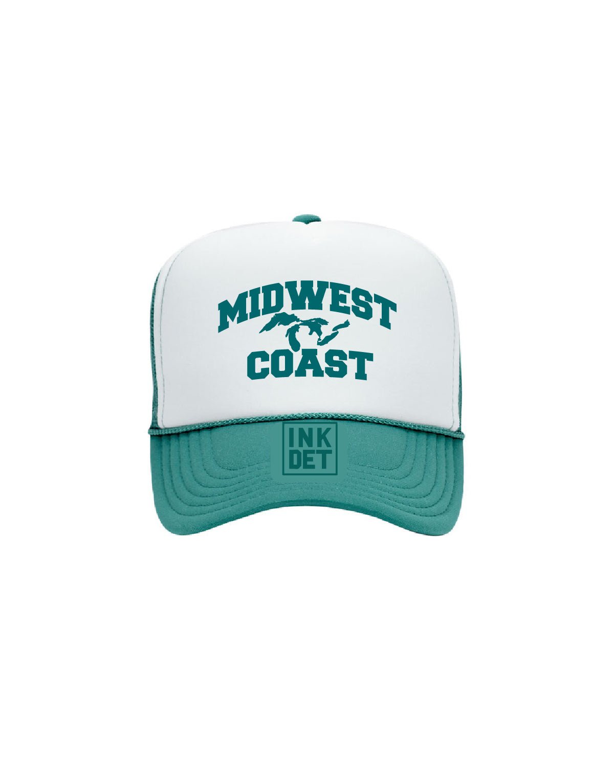 Ink Detroit - Midwest Coast Foam Trucker Hat - Ink Detroit
