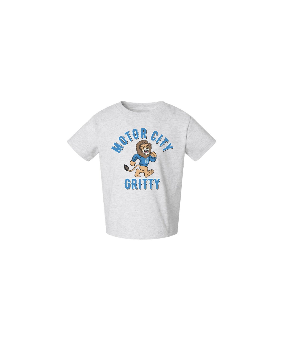 Ink Detroit - Motor City Gritty Toddler T-Shirt - Ash - Ink Detroit